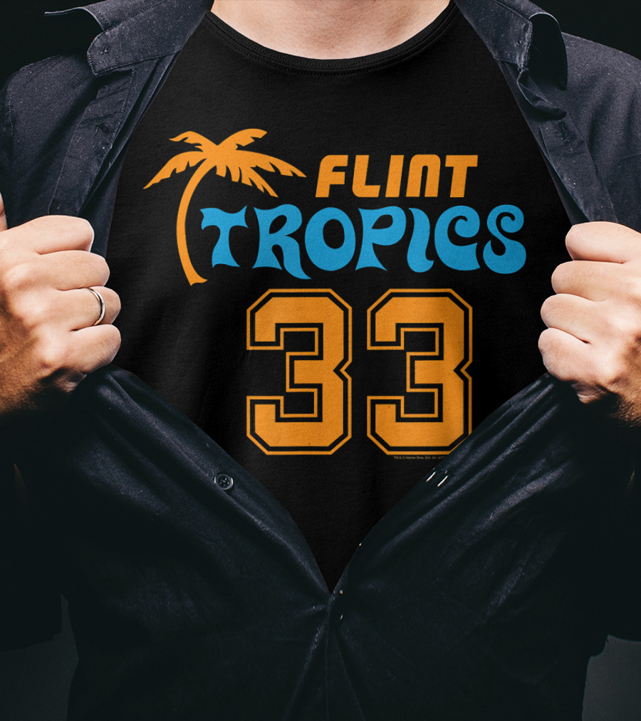 Flint Tropics 33 Semi Pro Jersey T-Shirt