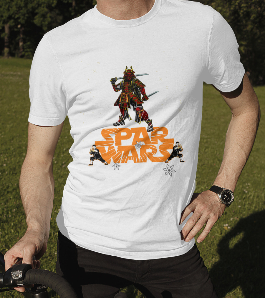 Spar Wars Samurai Kick Boxing Taekwondo MMA T-Shirt