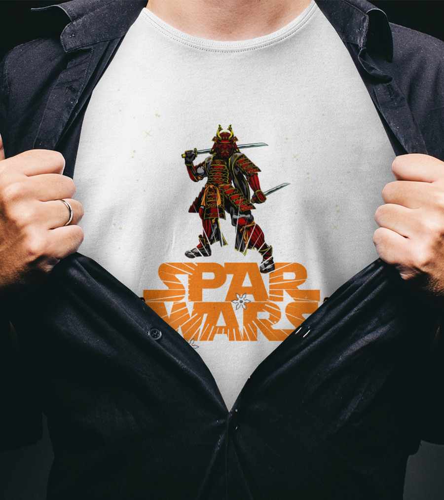 Spar Wars Samurai Kick Boxing Taekwondo MMA T-Shirt