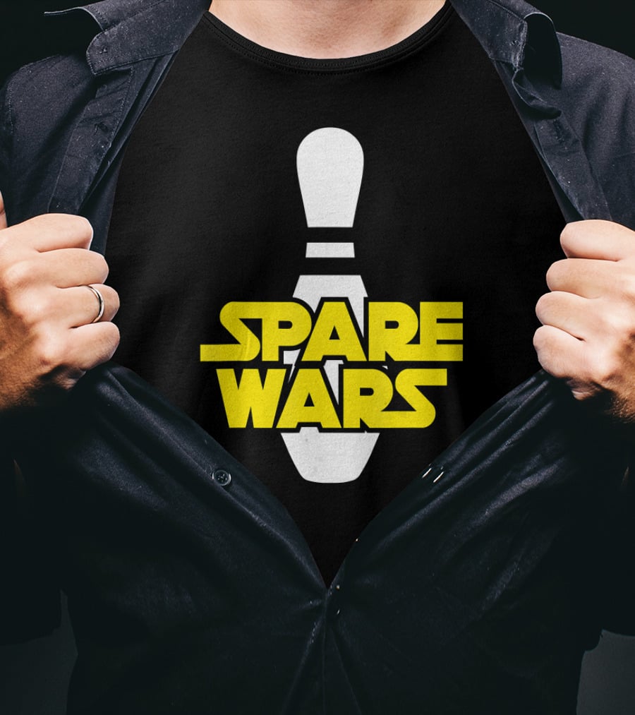 Spare Wars Bowling Pin Dad Skywalker Shirt Star Wars T-Shirt