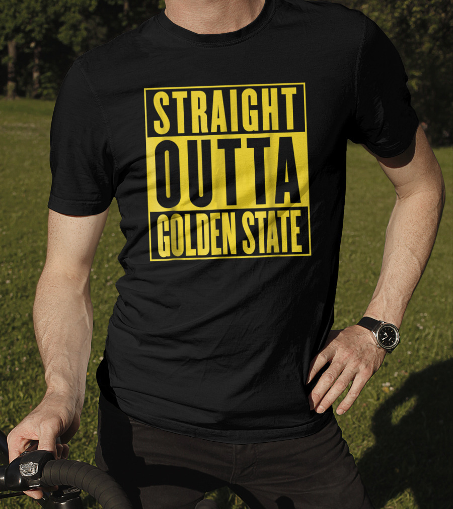 Straight Outta Golden State Basketball T-Shirt