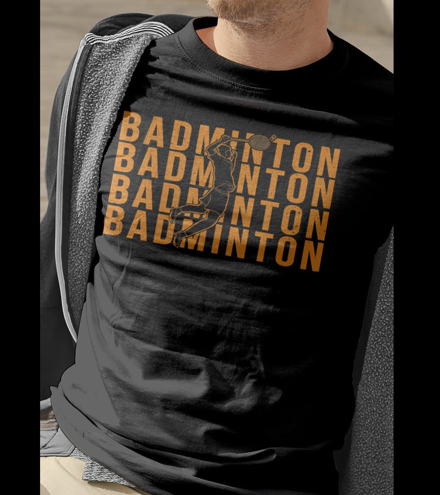 Badminton Enthusiast T-Shirt