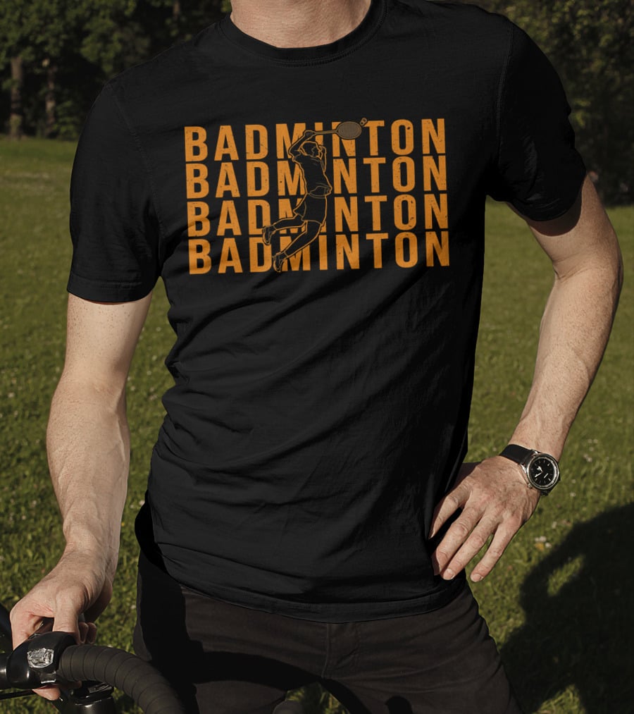 Badminton Enthusiast T-Shirt