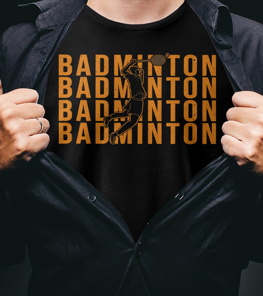Badminton Enthusiast T-Shirt