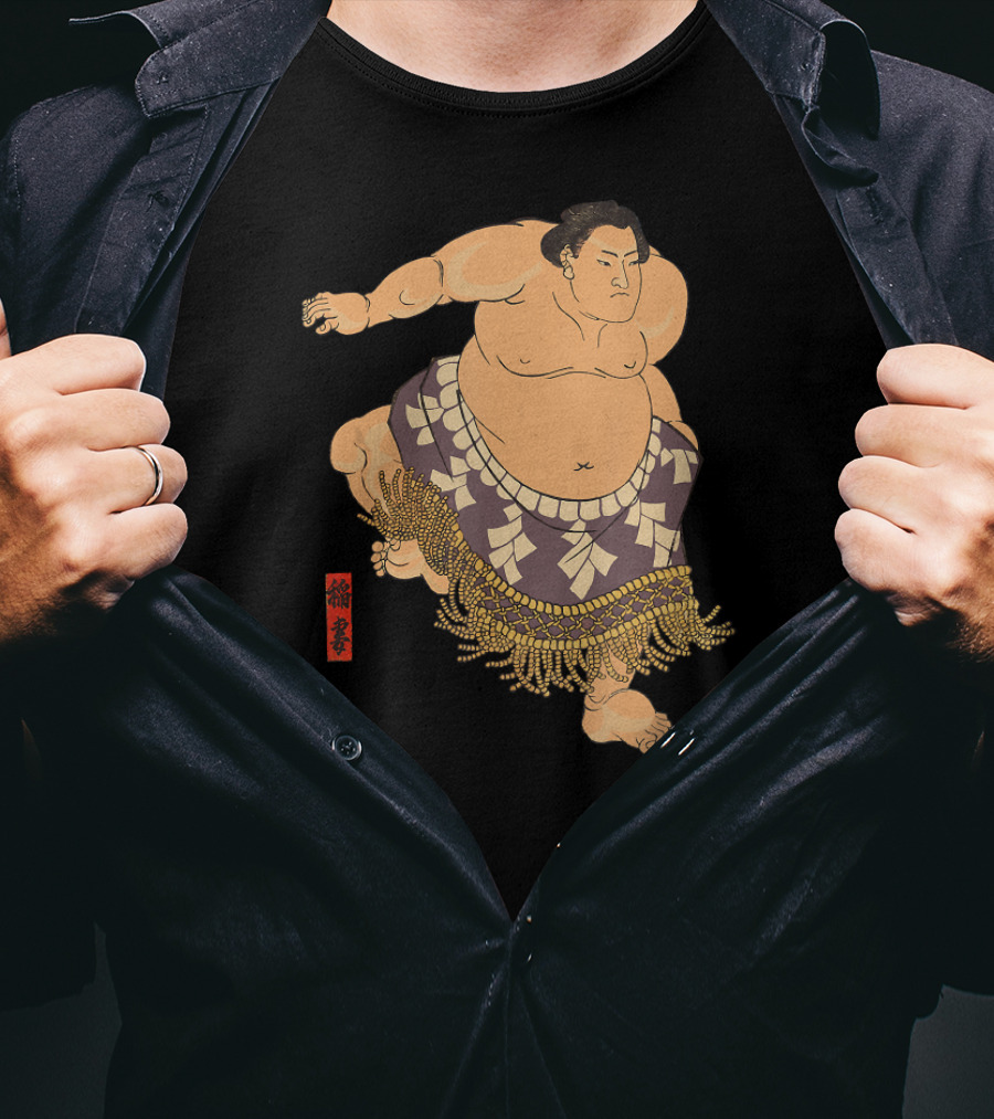 Sumo Wrestler I Love Japanese Sumo Traditional Japanese T-Shirt