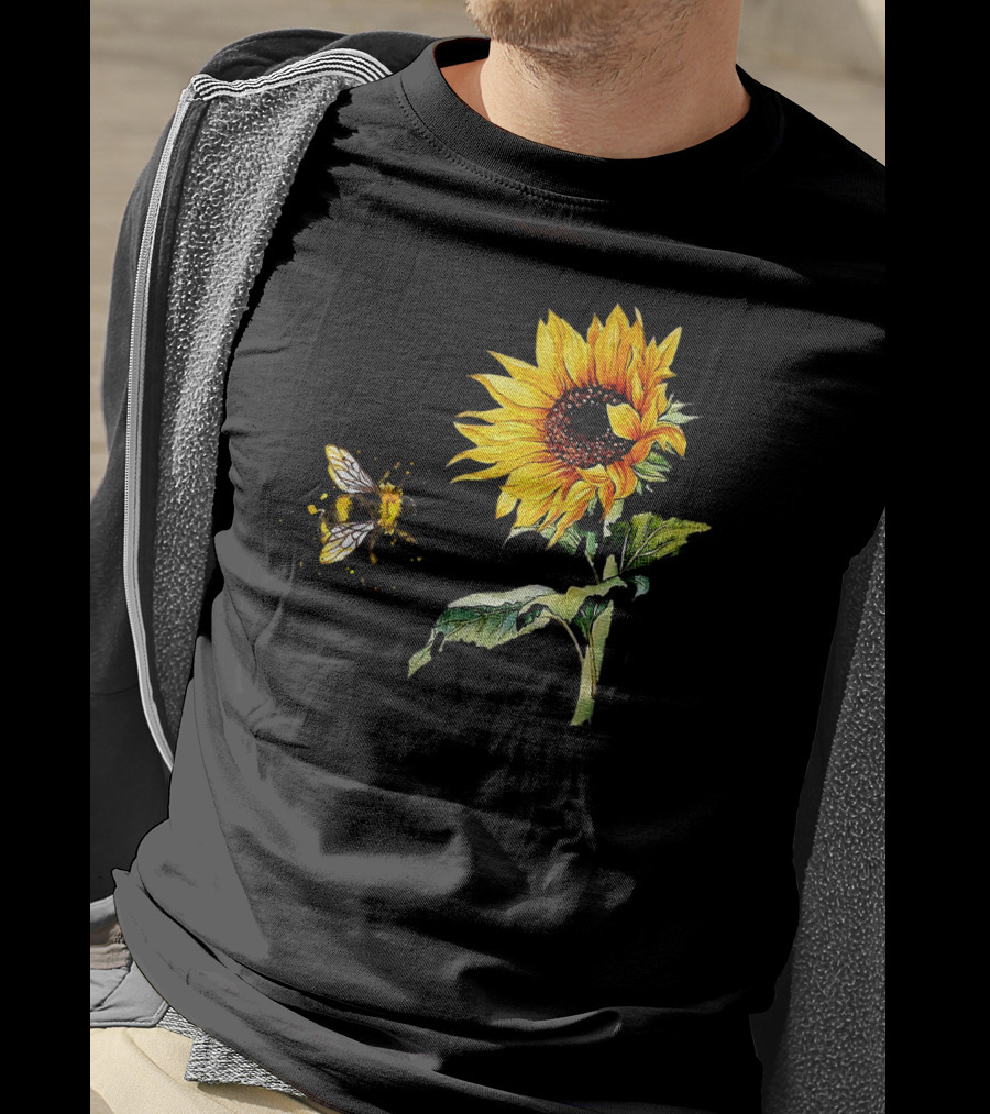 Sunflower Bee Kind T-Shirt