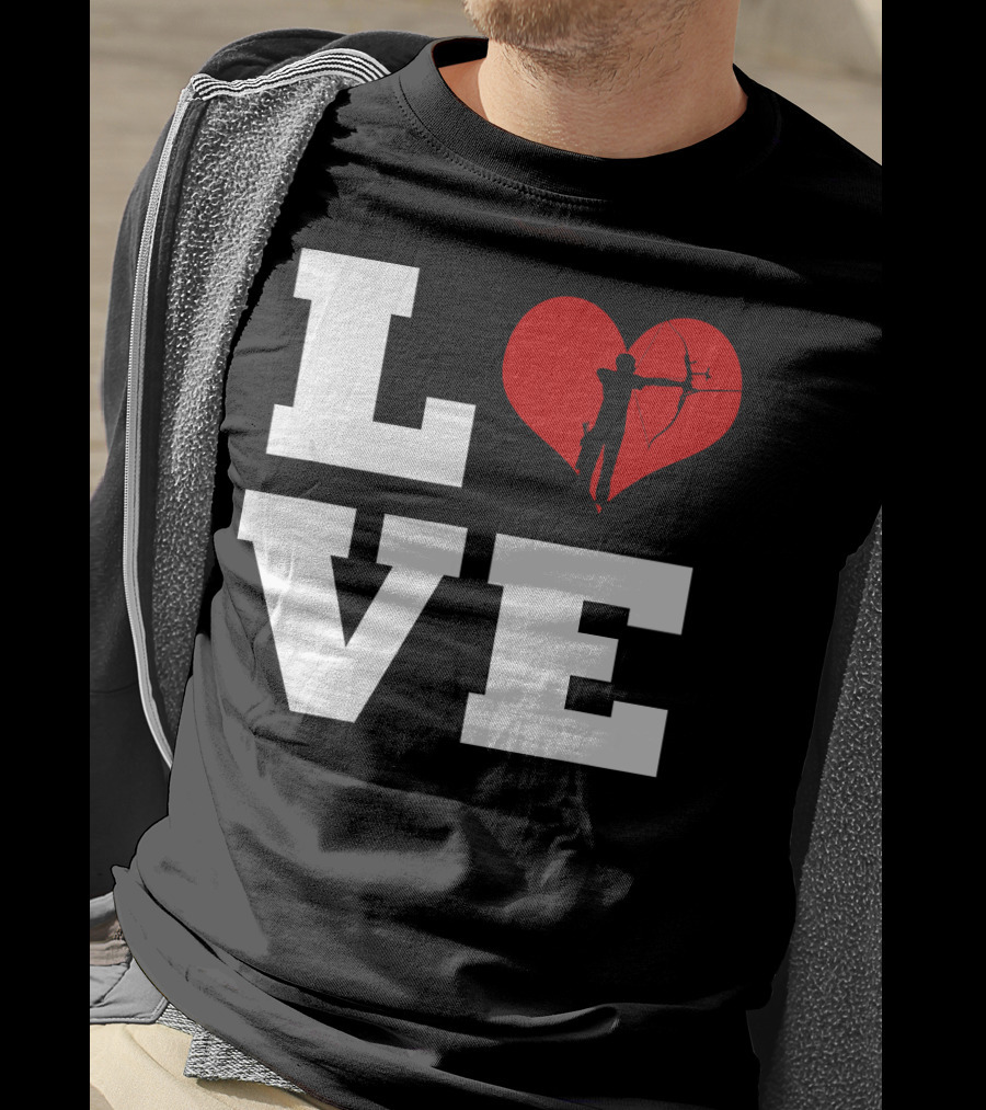 LOVE Archery Heart T-Shirt