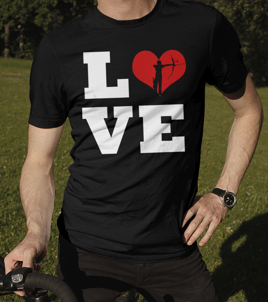 LOVE Archery Heart T-Shirt