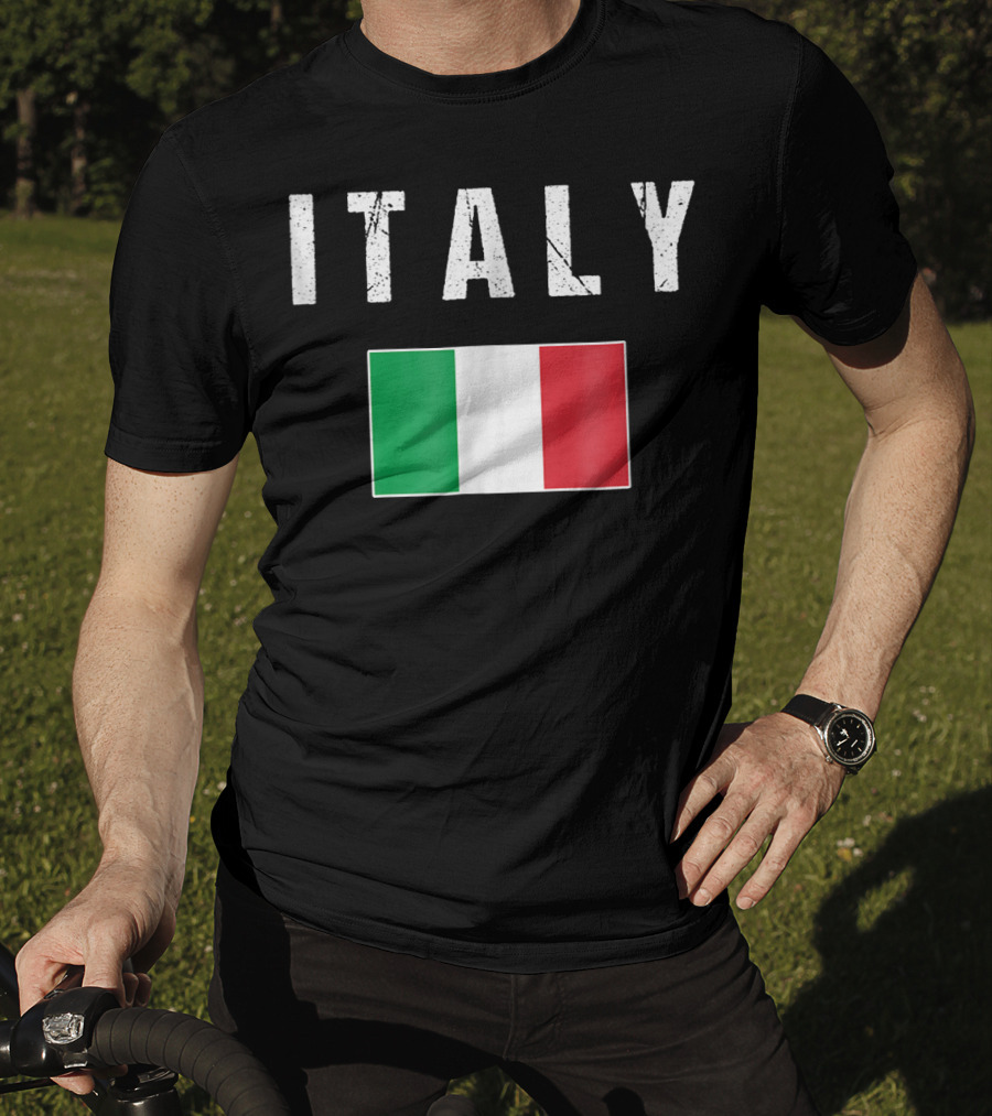 Italy Italian Flag Italia Me T-Shirt