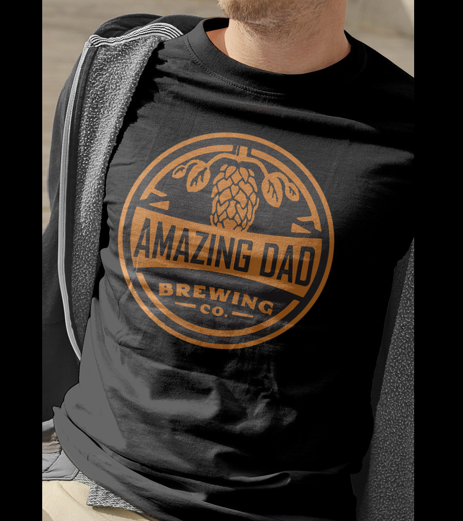 Amazing Dad Brewing Co. Iconic Hop T-Shirt