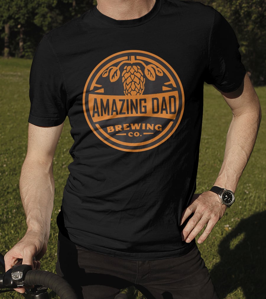 Amazing Dad Brewing Co. Iconic Hop T-Shirt