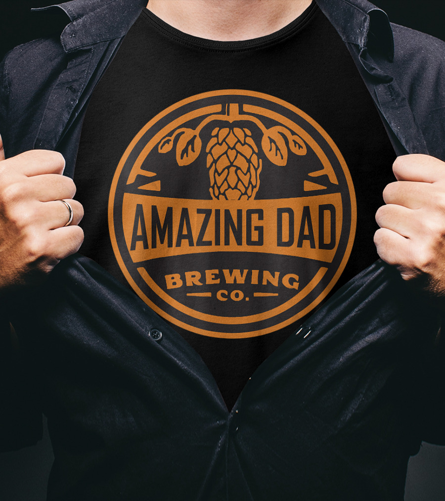 Amazing Dad Brewing Co. Iconic Hop T-Shirt