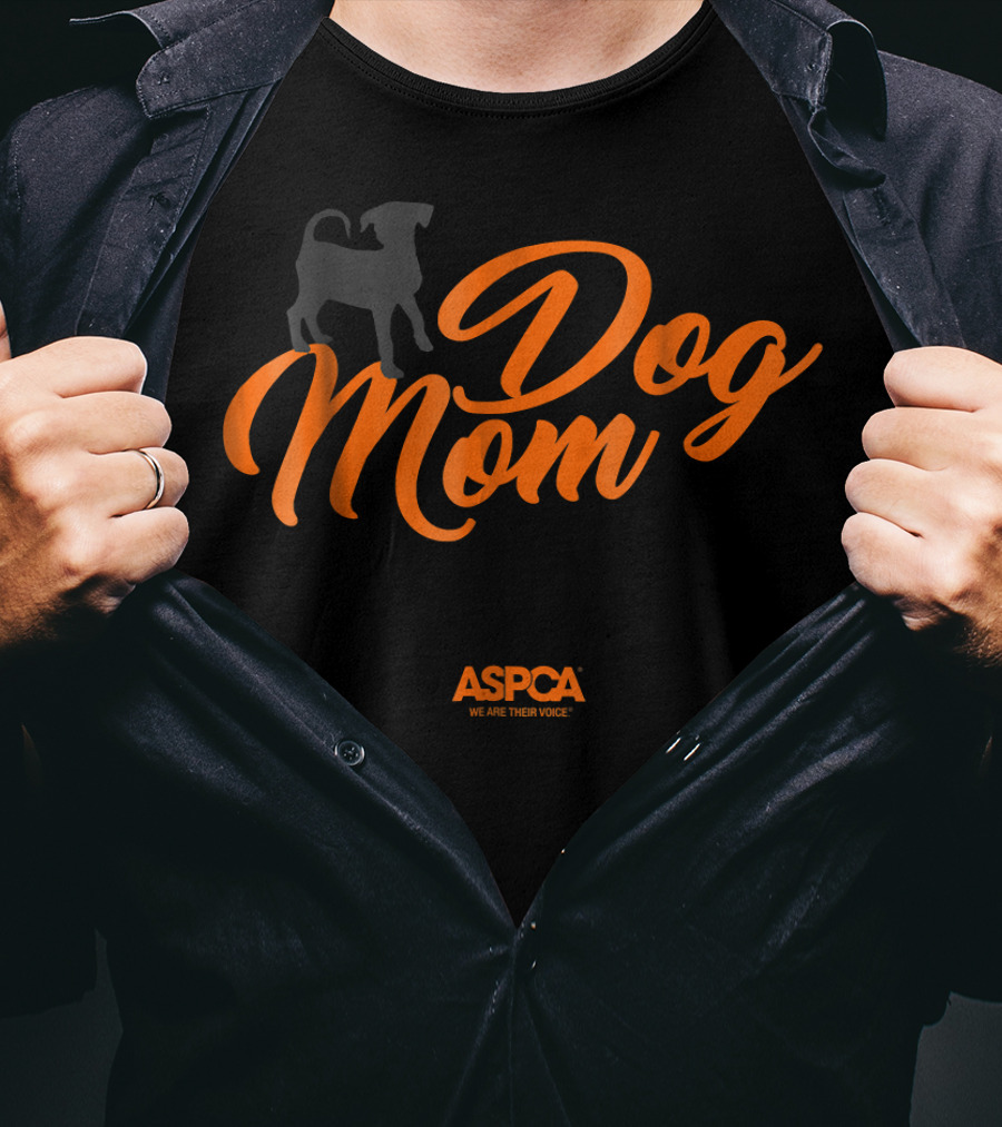 ASPCA We Are Their Voice Dog Mom T-Shirt