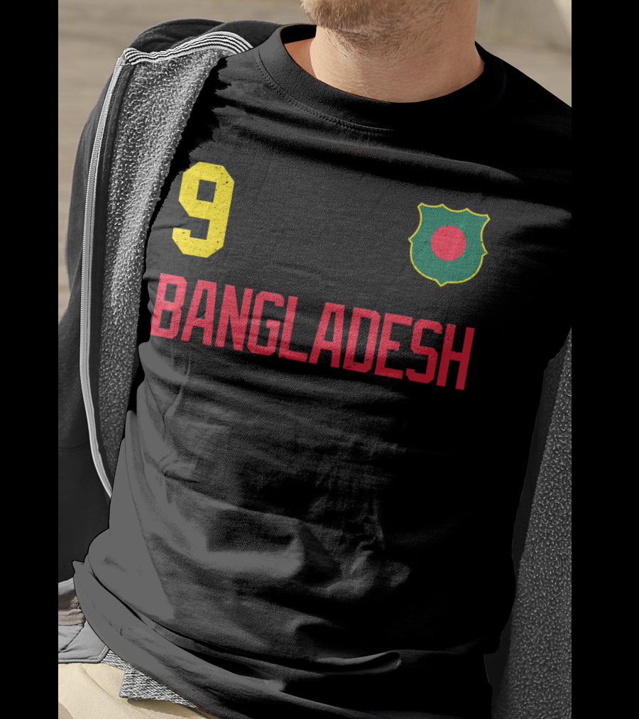 9 Bangladesh Football Soccer Cricket T-Shirt