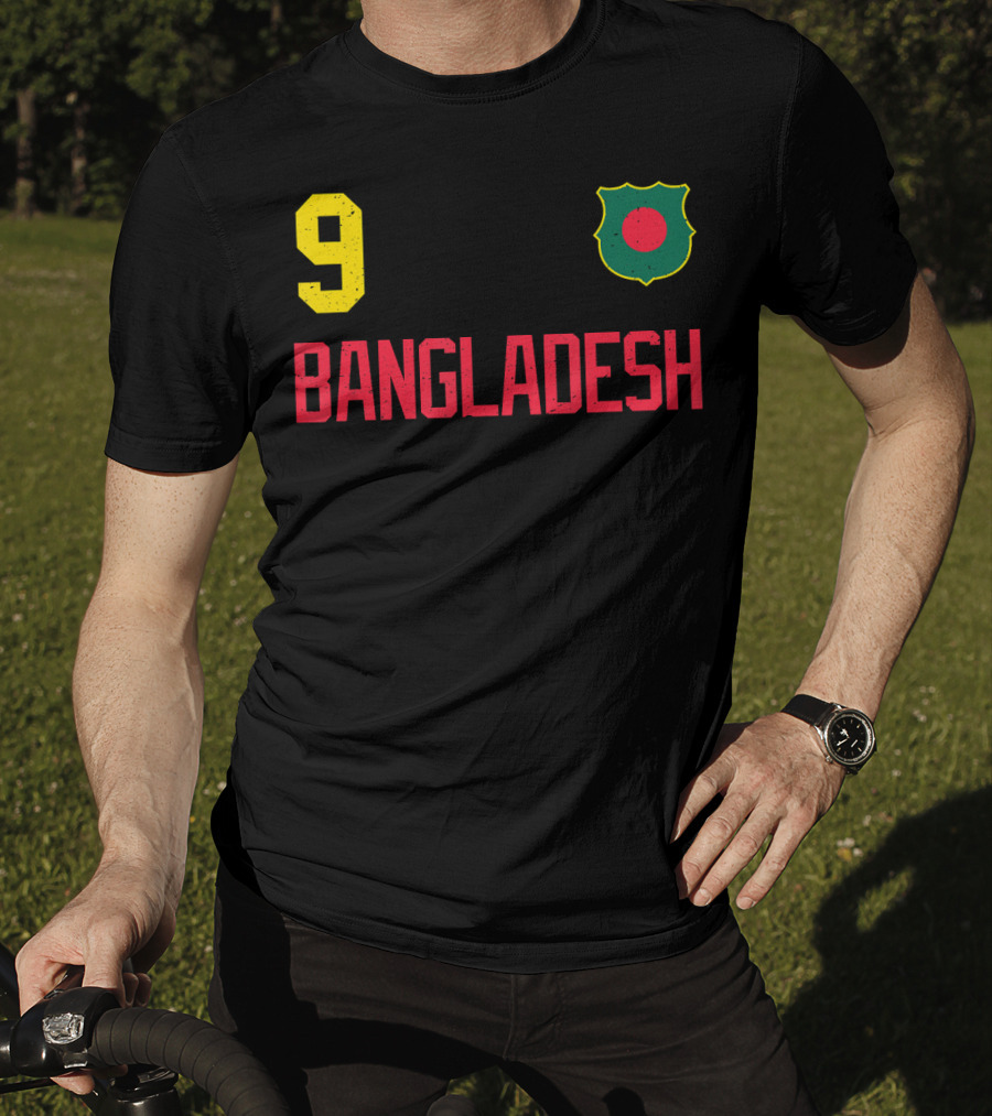 9 Bangladesh Football Soccer Cricket T-Shirt
