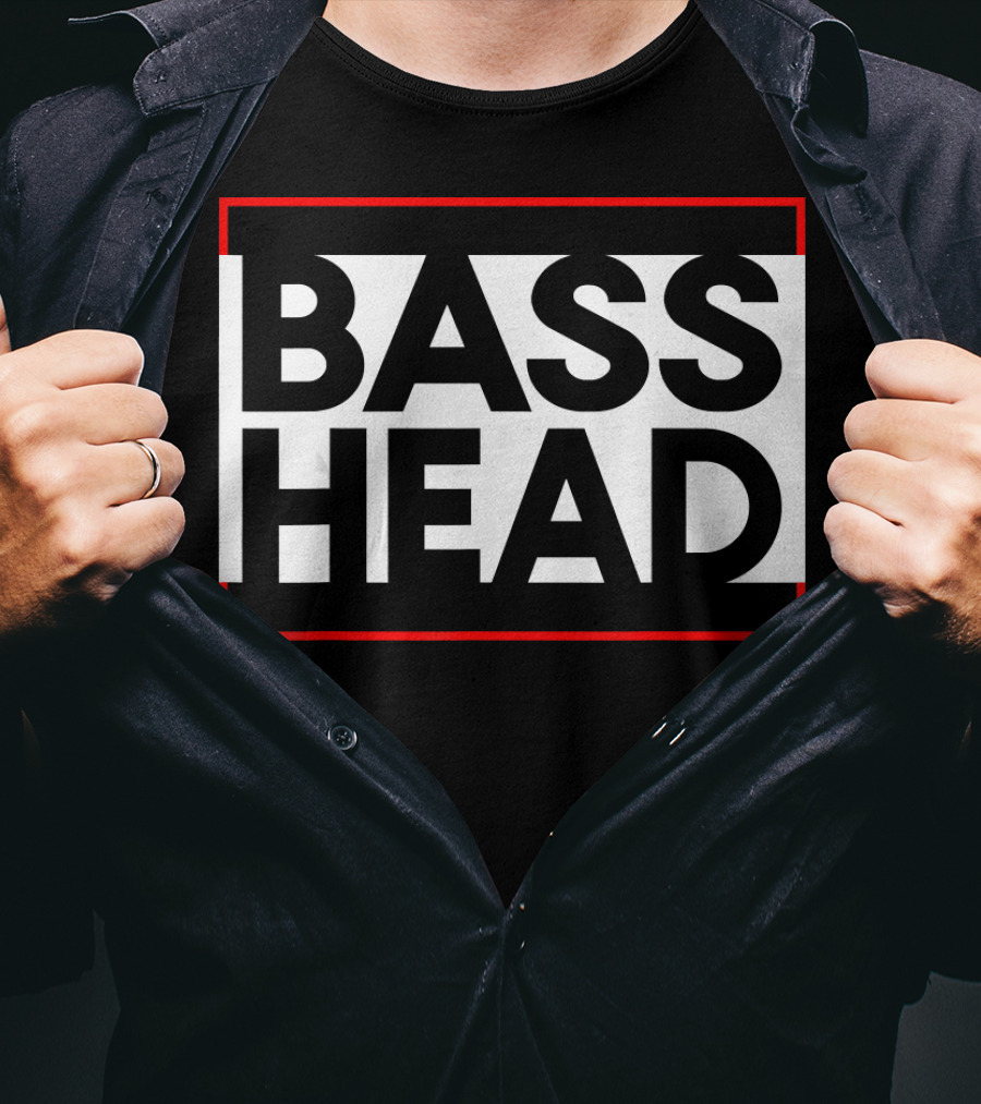 Bass Head Rave EDM Junglist Riddim Dubst T-Shirt