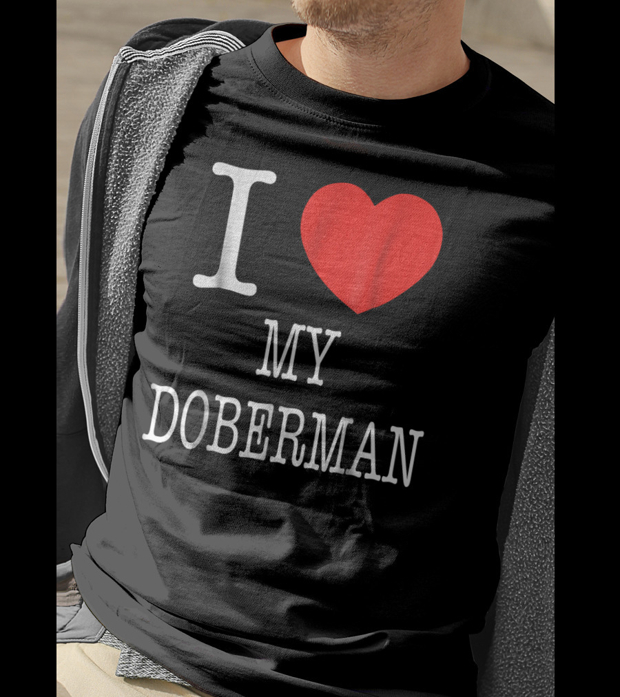 I Heart My Doberman T-Shirt