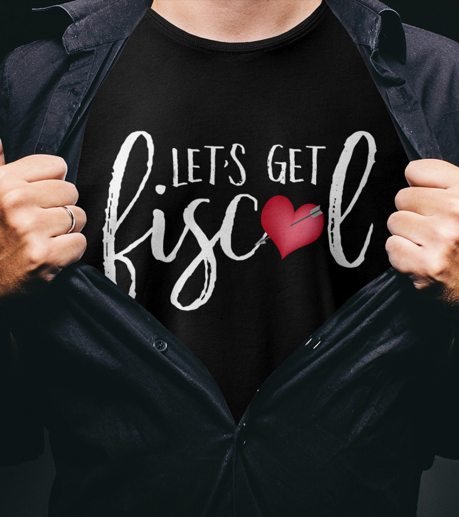 LET'S GET FISCAL Heart Arrow T-Shirt