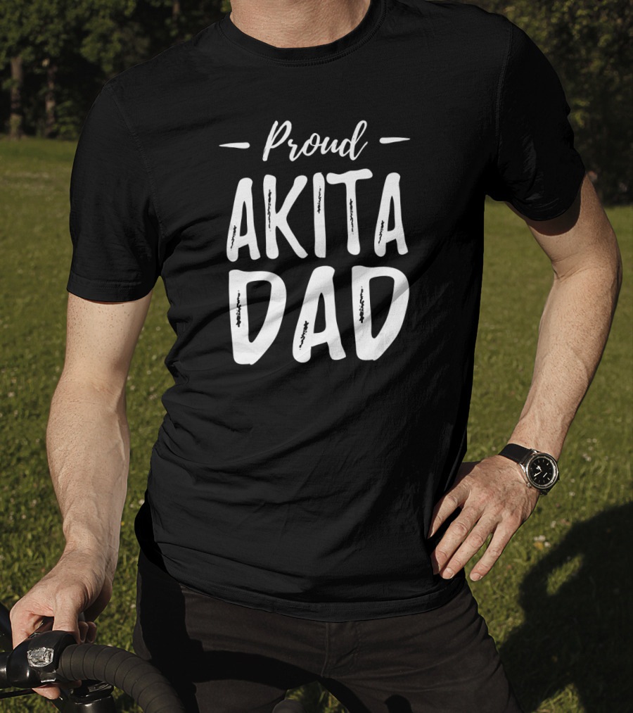 Proud Akita Dad T-Shirt