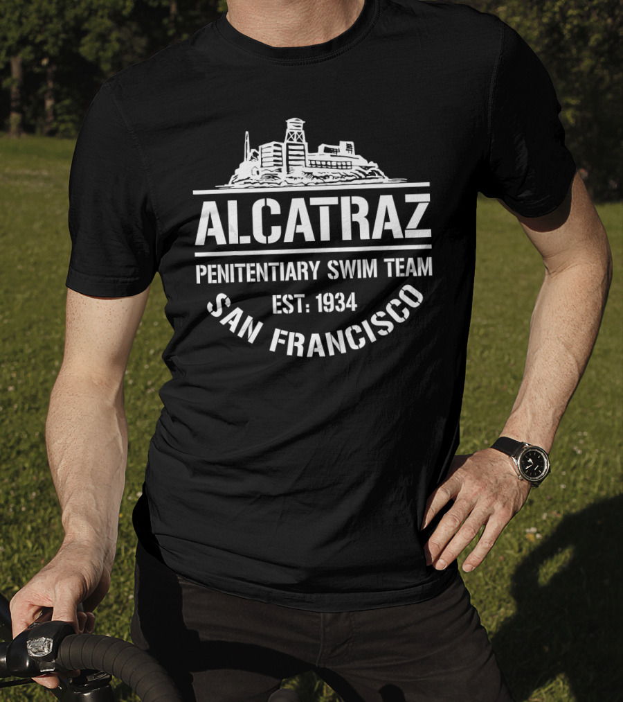 Alcatraz Penitentiary Swim Team San Francisco Est. 1934 T-Shirt