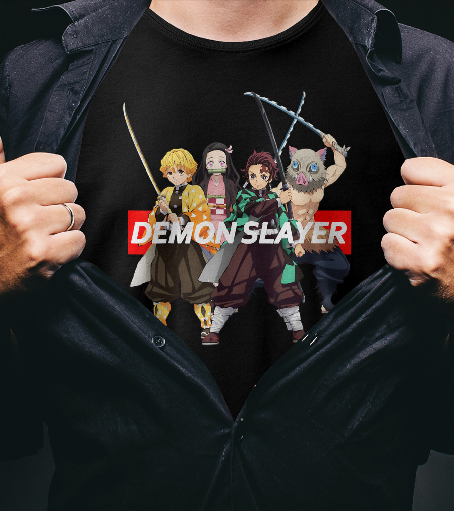 Demon Slayer Anime Characters T-Shirt