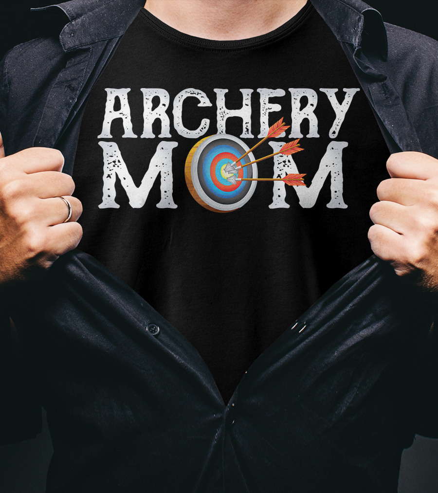 Archery Mom Target Proud Archer T-Shirt