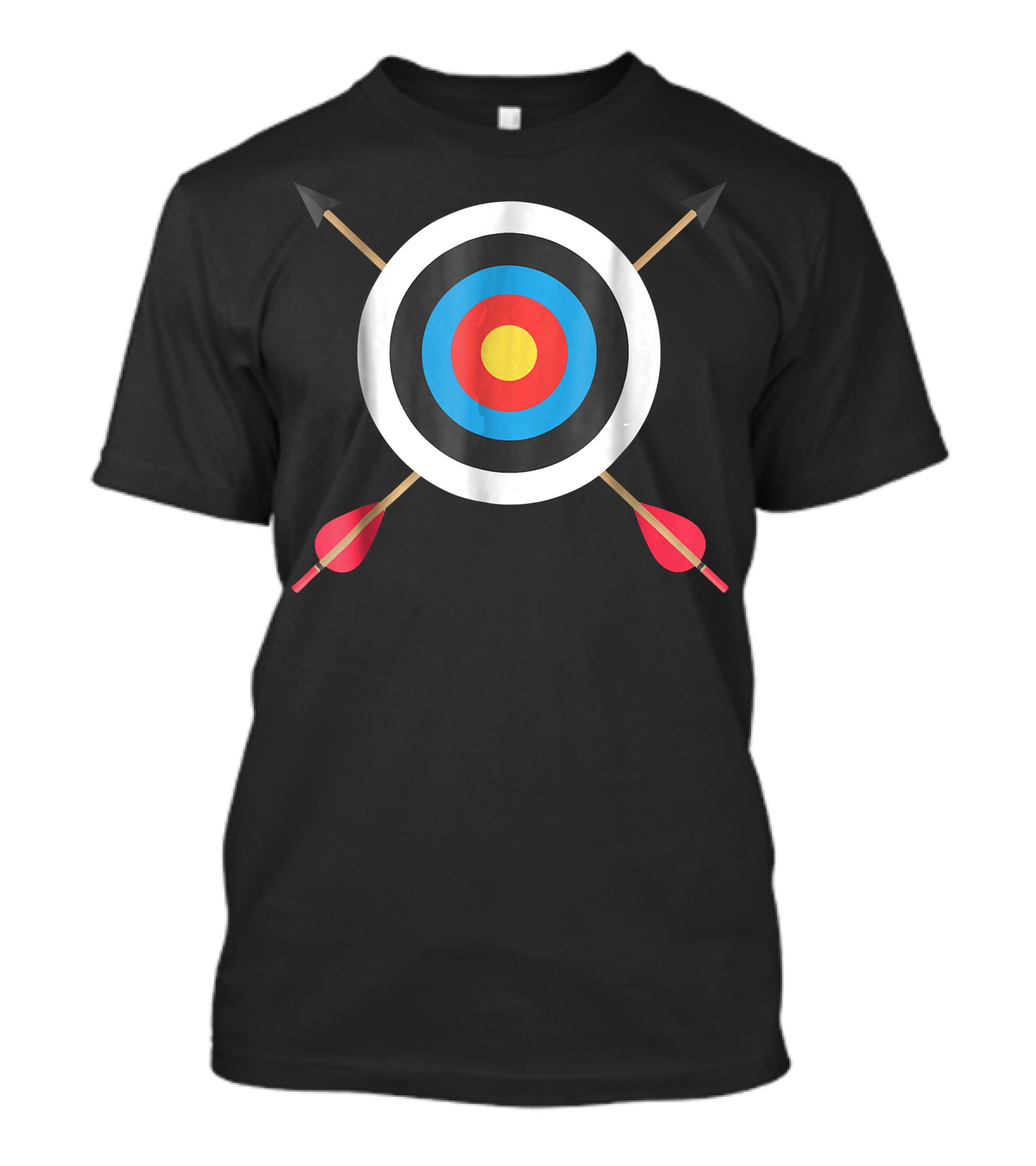 Archery Target With Crossed Arrows T-Shirt