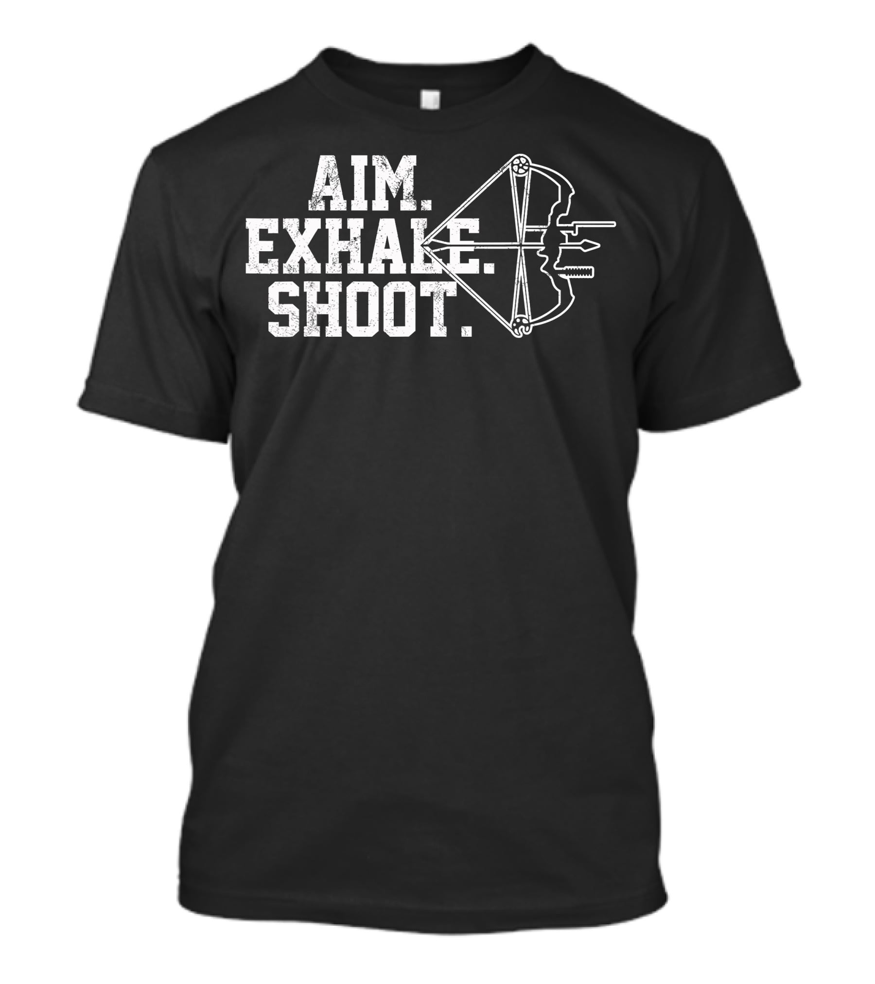 Aim Exhale Shoot Bow And Arrow T-Shirt