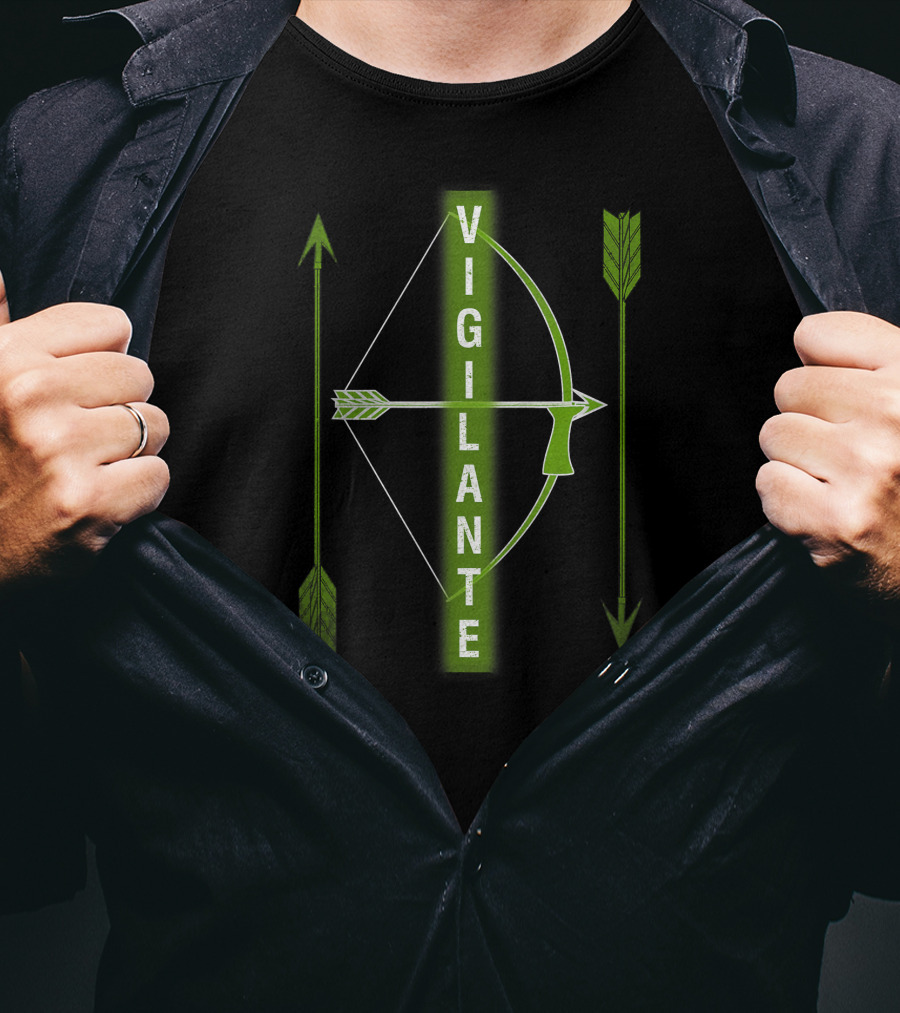 Vigilante Archery Bow And Arrow T-Shirt
