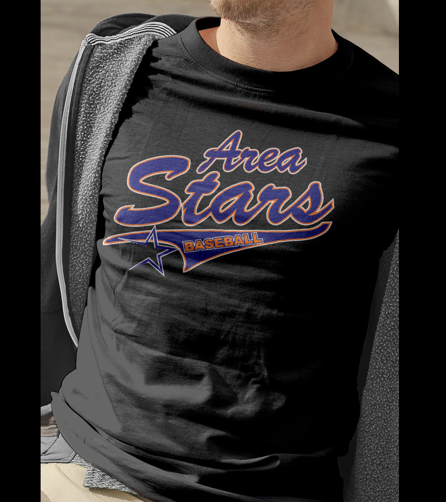Area Stars Baseball T-Shirt