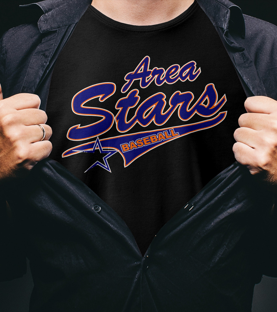 Area Stars Baseball T-Shirt
