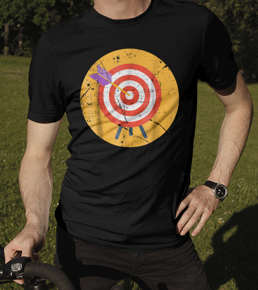 Archery Target Sport Arrows Bullseye T-Shirt