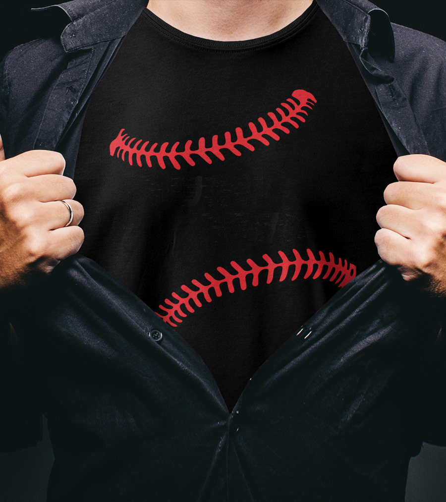 Turn Two Double Play Baseball Stitch T-Shirt