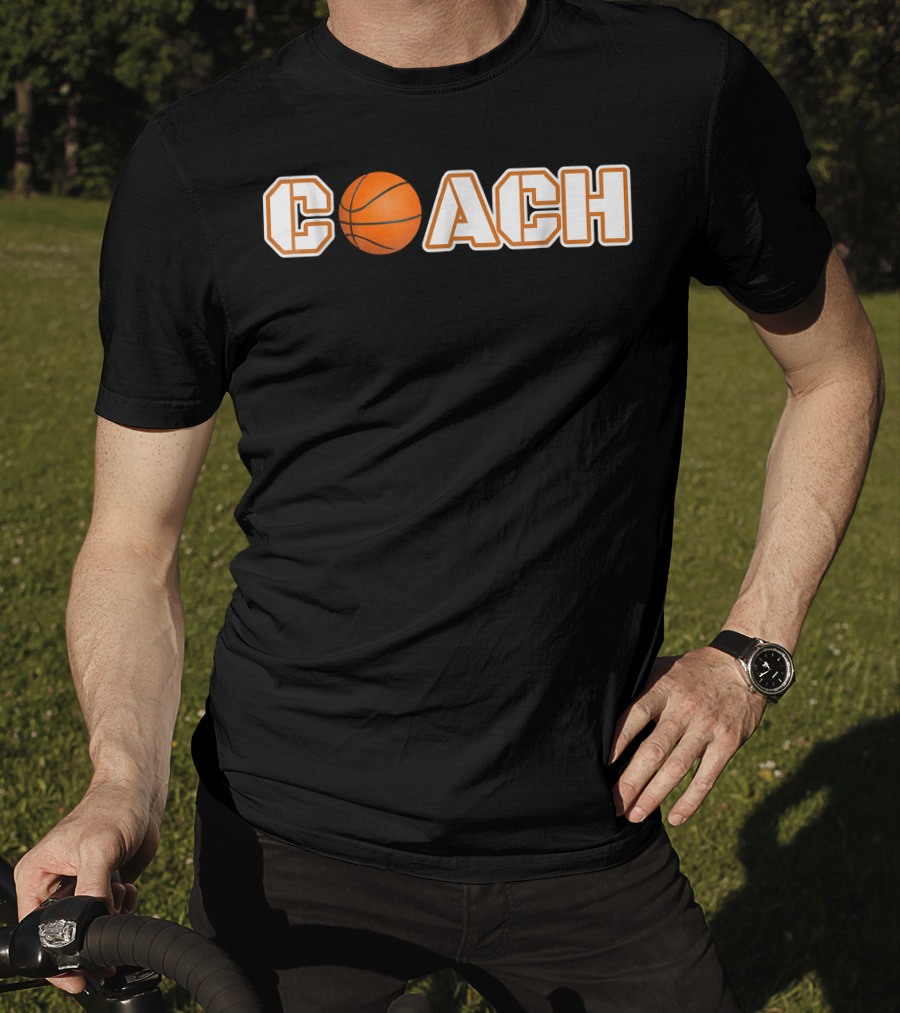 Coach Basketball Ball Coach T-Shirt