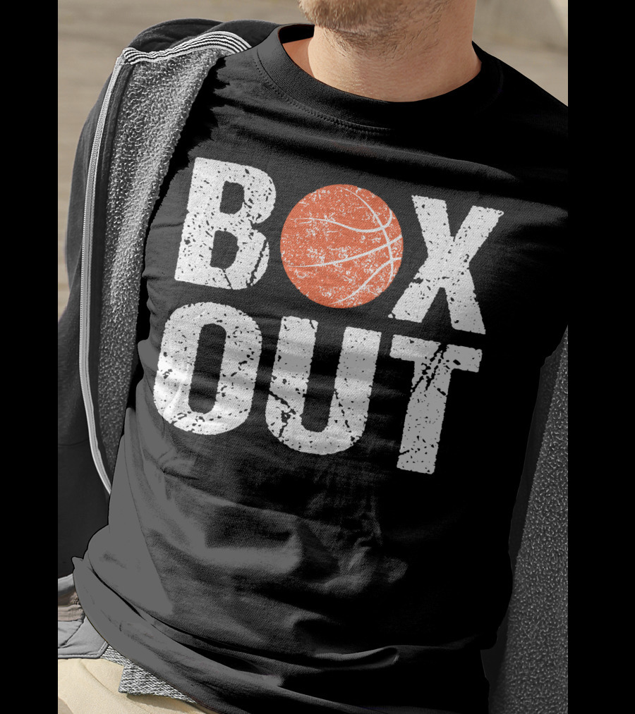 Box Out Basketball Coach Say T-Shirt