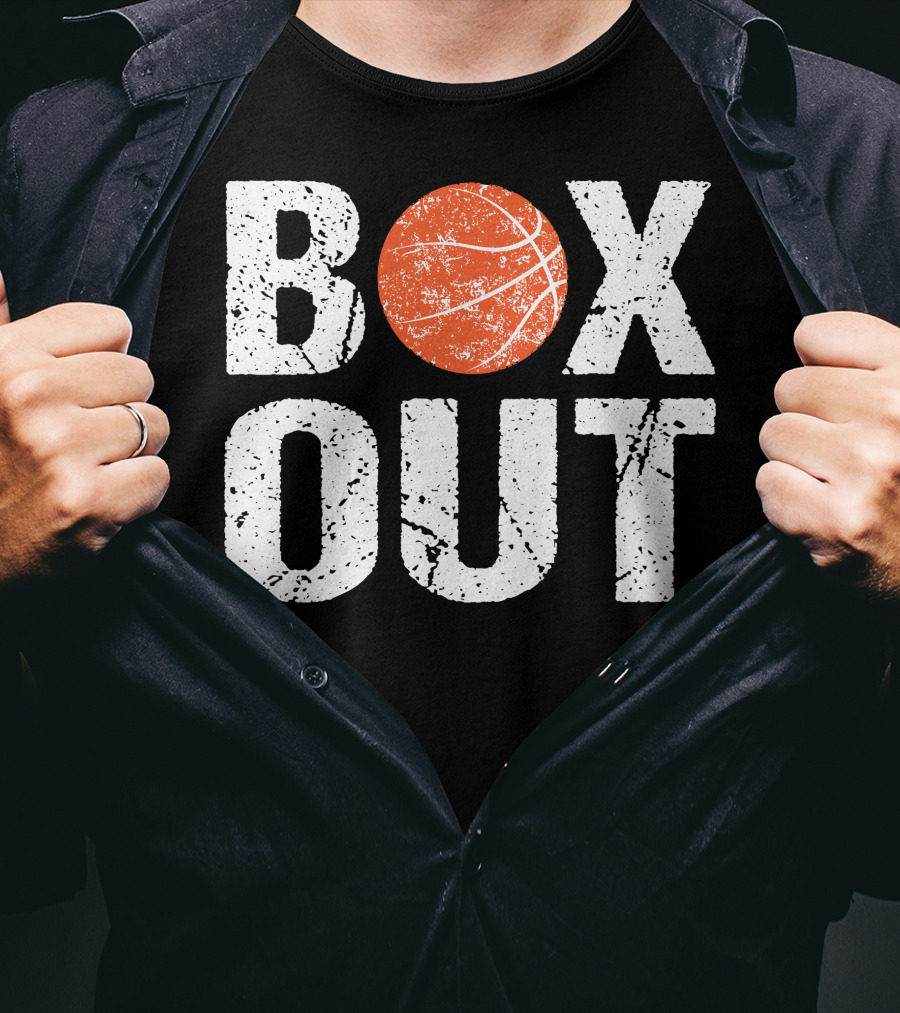 Box Out Basketball Coach Say T-Shirt