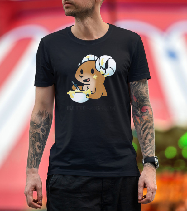 Premium T-Shirt: Battering Ram Funny Baking Me Ram Mixing Bowl T-Shirt Battering Ram Funny Baking Me Ram Mixing Bowl T-Shirt
