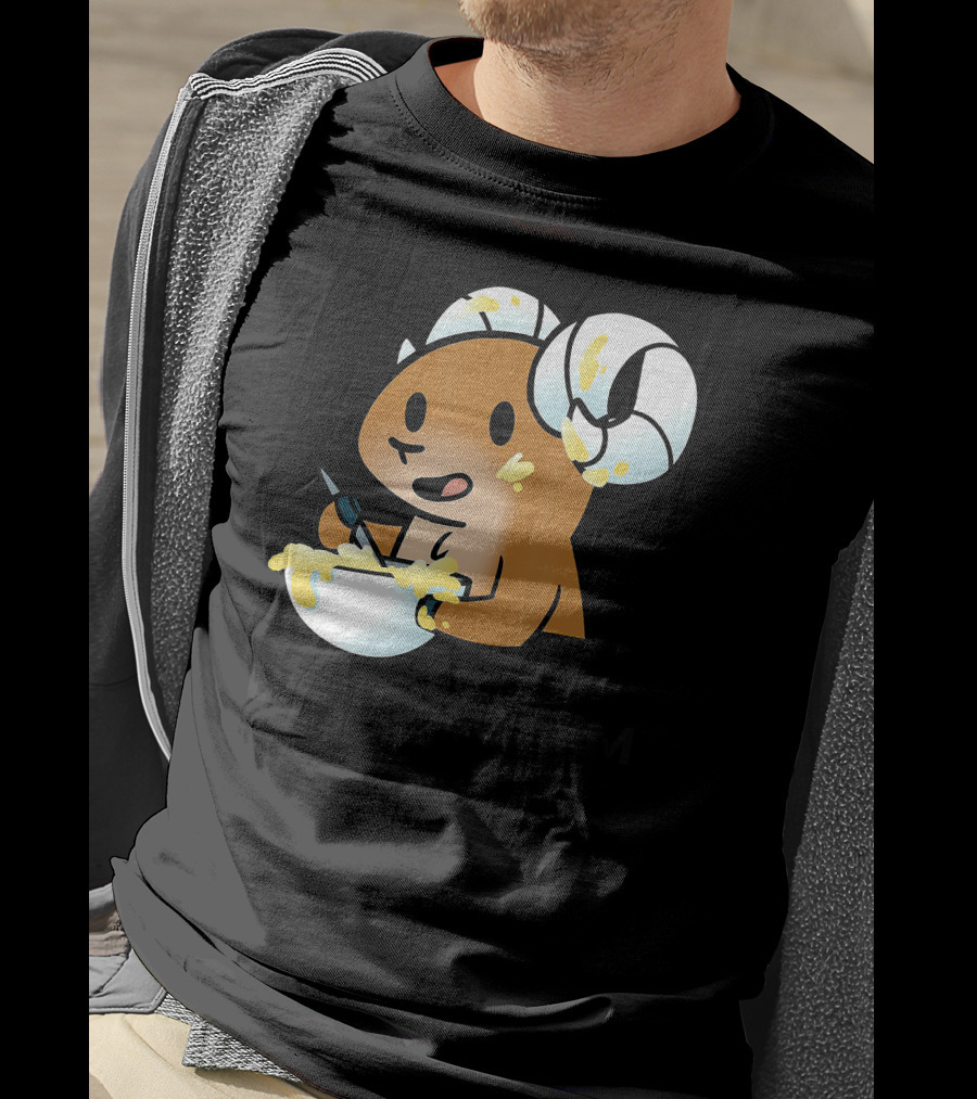 Battering Ram Funny Baking Me Ram Mixing Bowl T-Shirt