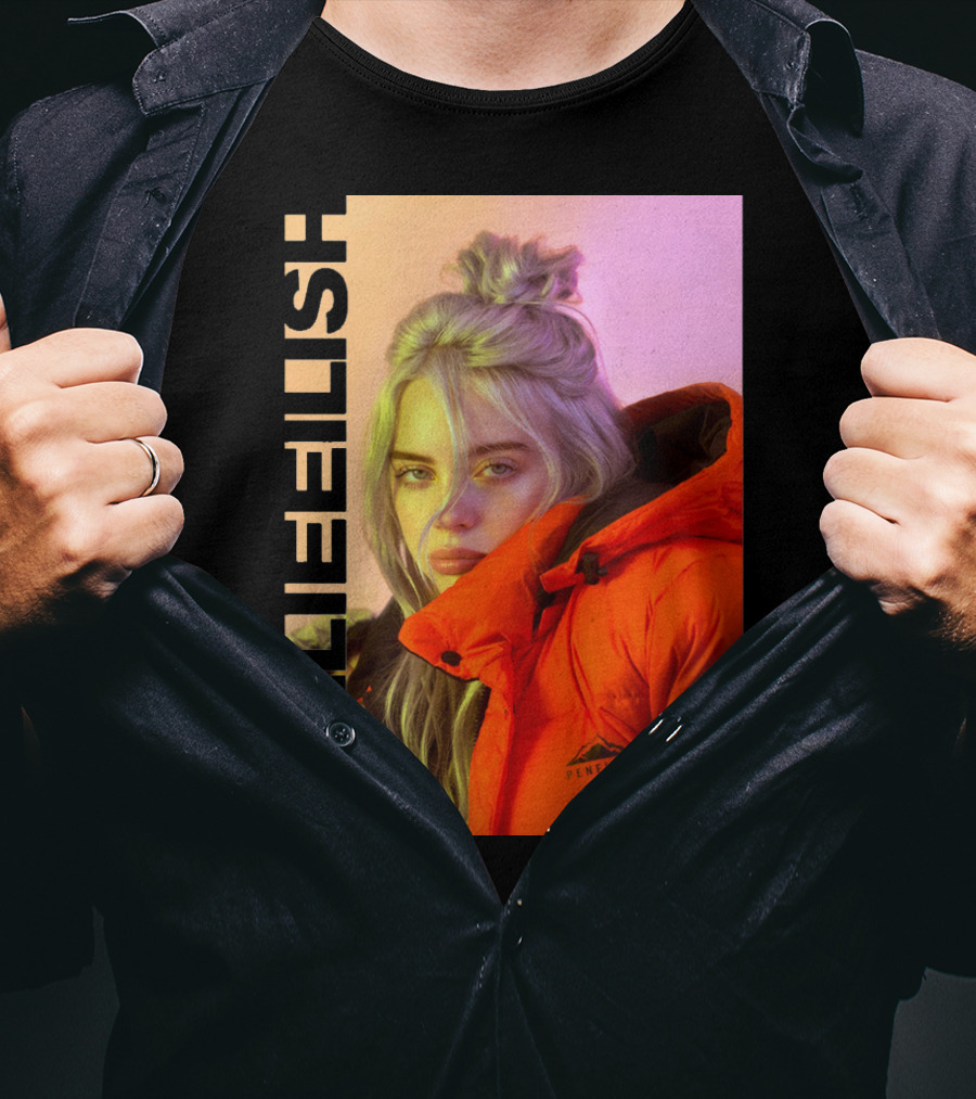 Billie Eilish Penfield Jacket Bold Typography T-Shirt