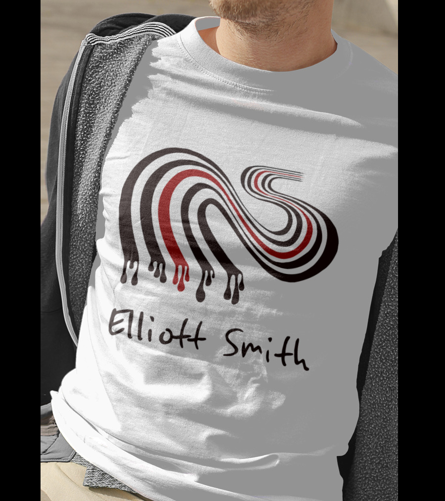Elliott Smith Dripping Figure 8 Revised T-Shirt