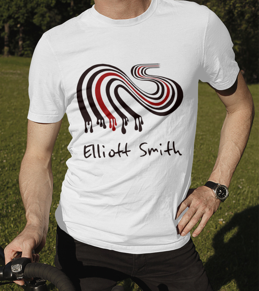 Elliott Smith Dripping Figure 8 Revised T-Shirt