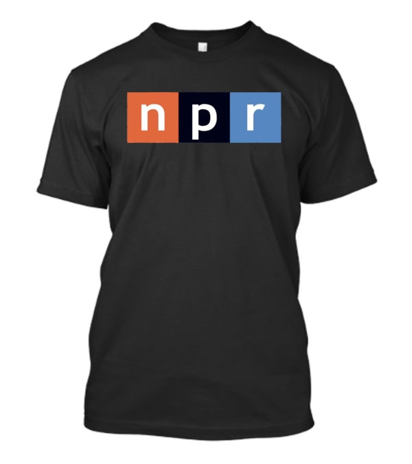 Npr Logo Block Lettering T-Shirt