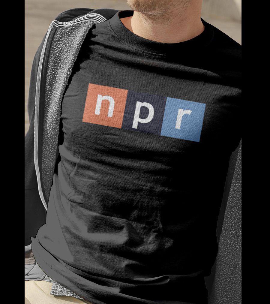 Npr Logo Block Lettering T-Shirt