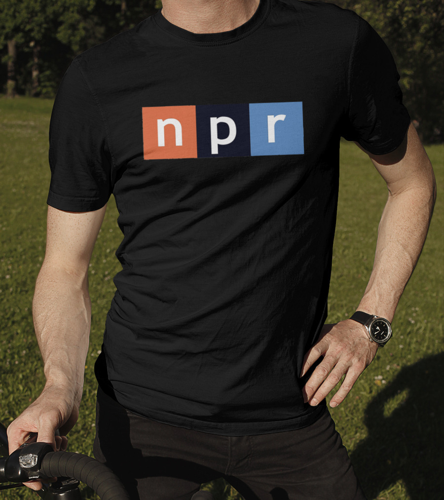Npr Logo Block Lettering T-Shirt
