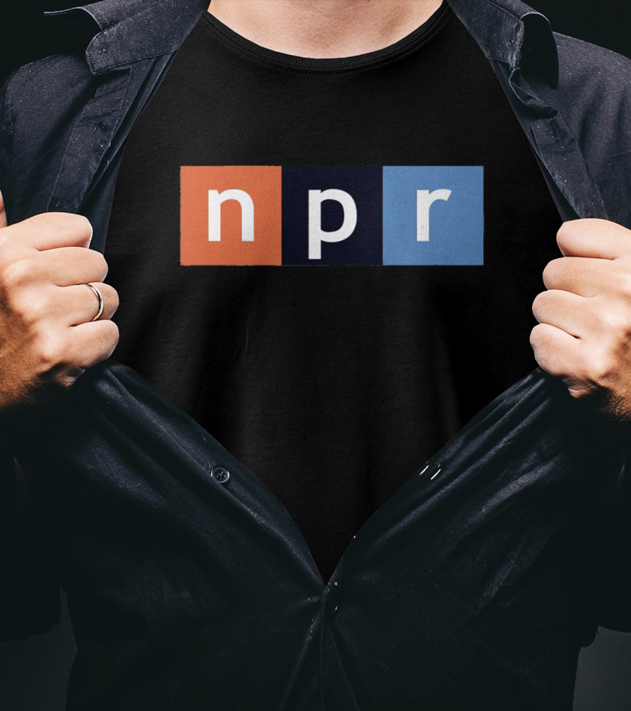 Npr Logo Block Lettering T-Shirt