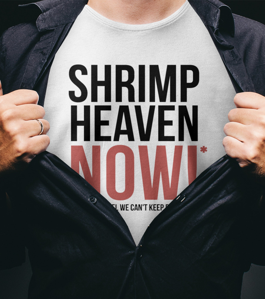 Shrimp Heaven NOW Please Daniel We Can't Keep Doing This T-Shirt