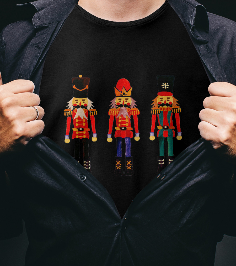 Holiday Nutcracker Soldiers Trio T-Shirt