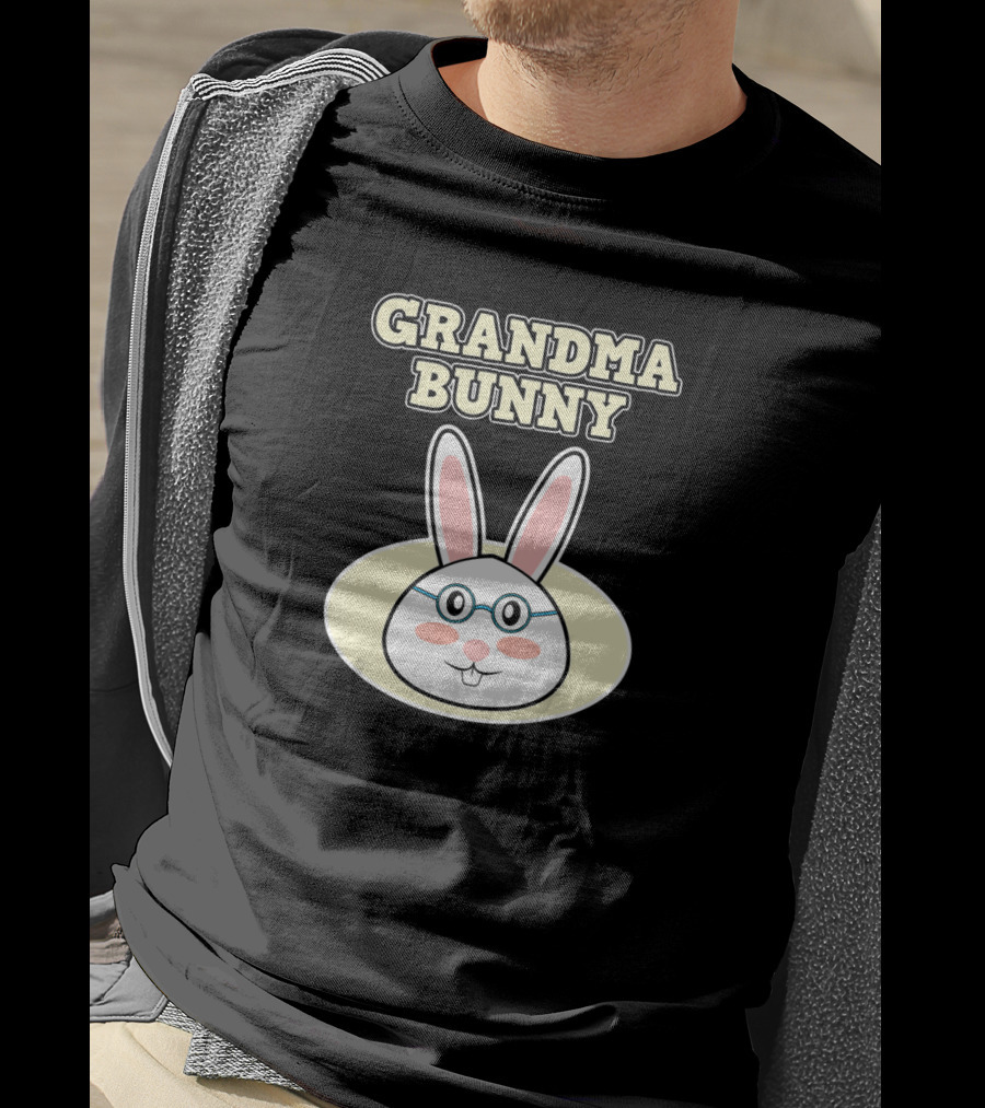 Grandma Bunny Easter Family T-Shirt