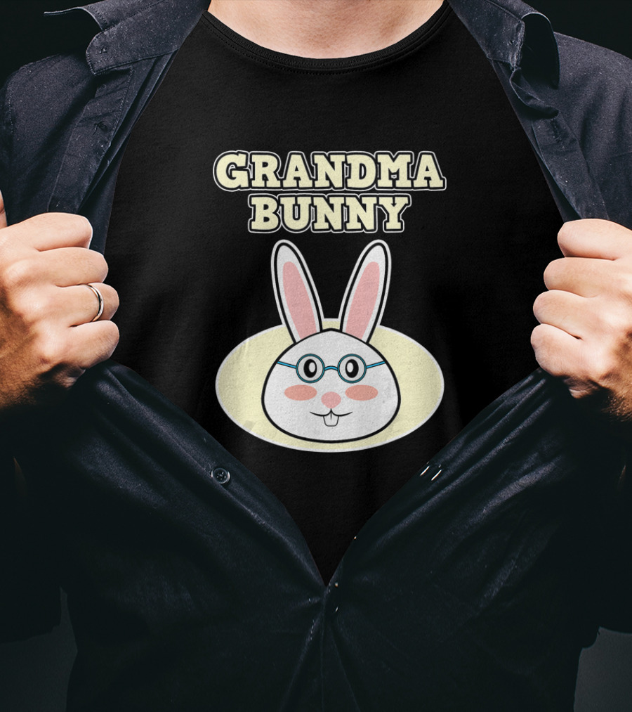 Grandma Bunny Easter Family T-Shirt