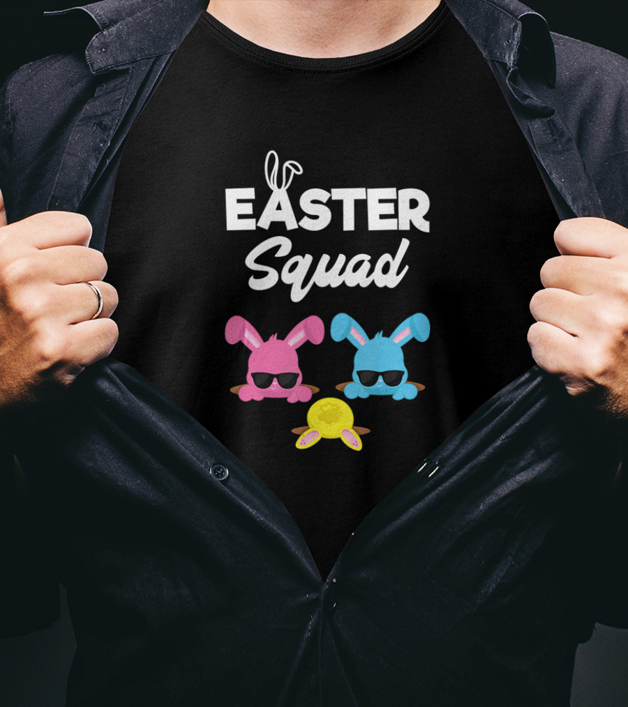 Easter Squad Bunny Family Matching Outfit Egg Hunt T-Shirt